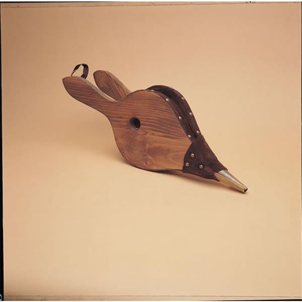 Johnny Beard JOHNNY BEARD COMPANY 68000 Antique Pine Bellows; Black Suede Trim; 7.5 in. x 21 in. 68000 - main
